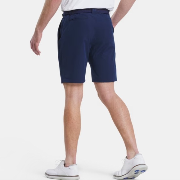 FootJoy Lightweight 9" Short Performance Golf Flat Front Classic Navy Size 38 - Picture 14 of 14